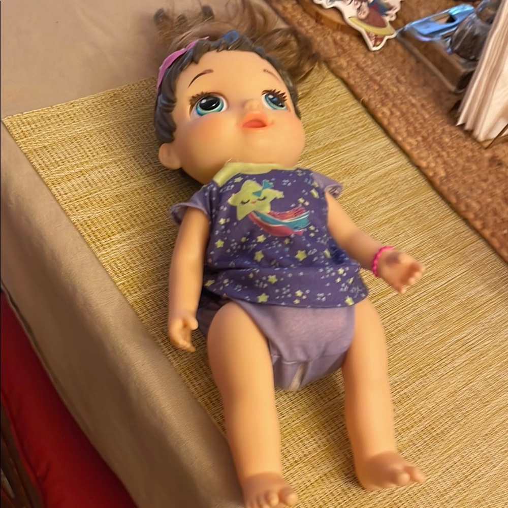 Gently Used Baby Alive Baby Grows Up Doll